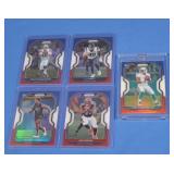 5 High Level NFL Red, white, & blue prizm inc.