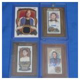 4 Allen & Ginter cards inc. autos of Chieng,