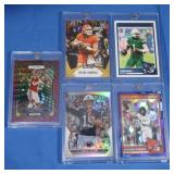 5 High Profile NFL prospect/Rookies, MINT inc,