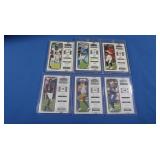 Lot 6 MINT panini contenders QB's inc. Hurts,