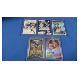 Lot of 5 Quarterbacks MINT inc. Leonard, Mahomes,