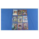 (9) NFL Stars Inc. Iosivas Orange RC Die Cut,