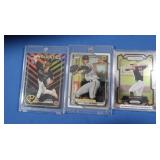 Lot of 2 Paul Skenes prospect & Prizm Silver RC,