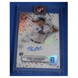 A sealed Topps Pristine certified auto of Kerry