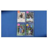 Lot of 4 high level future MLB stars all MINT