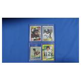 4 vintage star cards, all MINT inc. 1997 fleer