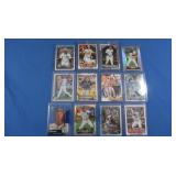 12 MLB cards, All MINT inc. Witt Jr. Holiday