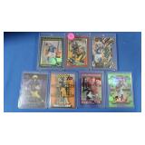 Lot of 7 Various Football cards inc. Joe Greene