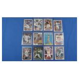 High Value lot of 12 MLB cards inc. Holiday Trout