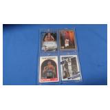 4 High Level NBA cards inc. Grant Nelson 1st