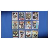 Lot of 12 high level vintage Steeler stars, VG-EX