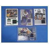 Lot of 4 NFl patch cards MINT inc James White