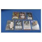 Lot of 7 NFL autos, MINT inc. Devin Bush /149,