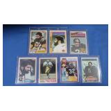 Lot of 7 Franco Harris cards, all VG-Ex