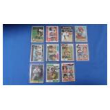 Lot of 11 vintage baseball G-Ex inc. Simmons,