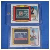 Lot of 2 MINT postage stamp cards including rare