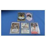 Lot of 5 MLB Autos MINT inc, Emmanual Rodriguez