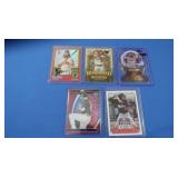 Lot of 5 High Level MLB rookies all #'d MINT inc.