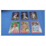 Lot of 6 MLB  old time stars Mint inc, Mattingly
