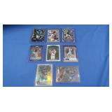 Lot of 8 Christian Yelich cards, MINT inc Elite