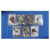 Lot of 7 Sidney Crosby cards, MINT inc. rare