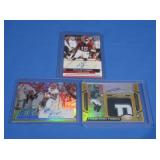 Lot of 3 Big tme NFL cards MINT inc. Jalen Carter