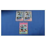 Lot of 2 Kirby Puckett Rookies & Gary Carter