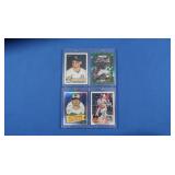 4 Star MLB cards all MINT inc. Ben Rice RC Green