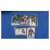 Lot of 5 NHL stars inc. Byfield Young Guns,