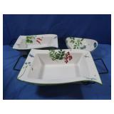 Temp-tations Bowl and Casserole Dishes in Wire