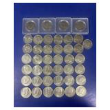 41 Kennedy Half Dollars