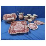 Vitage Transferware Dish Set &more