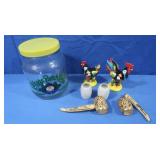 Vintage Cabbage Patch Kids Glass Jar, Several