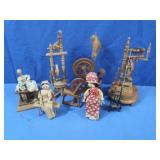 Various Wooden (Handcrafted) Folk Art Scenes