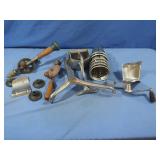 Vintage Kitchen Tools incl Grinder