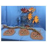 Wall Decor,Halloween &Metal Flowers