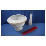 Vintage Milk Glass Schoolhouse Style Ceiling