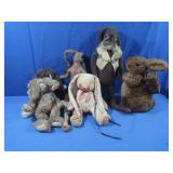 Stuffed and Cloth Rabbits