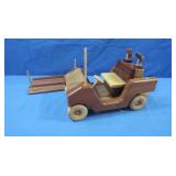 Heirloom Toys Handcrafted Wooden Golf Cart