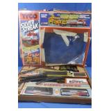 Vintage Tyco Silver Streak Train Set