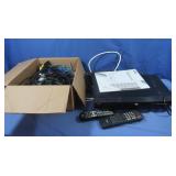 JVC DVD Player XV-S500BK/XVS502SL w/remote (turns