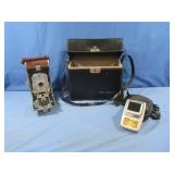 V Polaroid Land Camera Mod 95A w/case,Casio Media