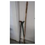 Handcarved Walking Sticks, 55.25", 36", 35.5"