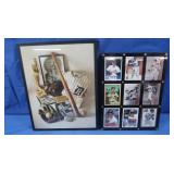 Framed MLB Poster Print on Ty Cobb&Framed Vintage