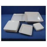 Crate&Barrel Dish Set 10 pcs &Simple Additions