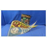 Sports Review Magazine (1952) &Football Pennants