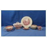 Vintage Ceramic Dishes, some W.T.H. Smith &Co