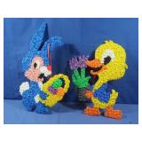 Vintage Easter Popcorn Decorations