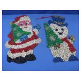 Vintage Christmas Popcorn Decorations