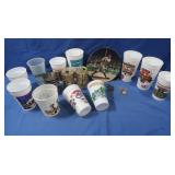 Babe Ruth Collector Plate, Plastic Cups &more